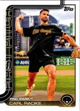 2025 Topps '24 First Pitch #FP6 Carl Radke Pittlsburg Pirates