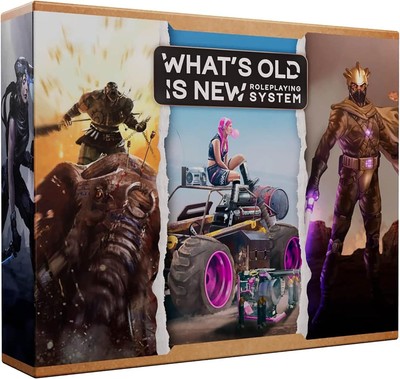 Modiphius Entertainment WOIN Starter Box Set - Whats Old is New Roleplaying Sy