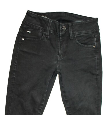 G-Star Damen Jeans 26/30 Lynn Mid Super Skinny Wmn  Gstar Raw W26 L30
