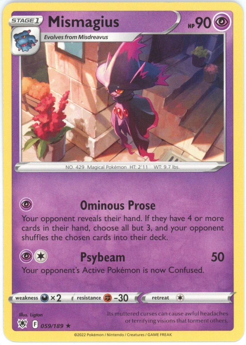 Mismagius Pokémon TCG Cards for sale | eBay