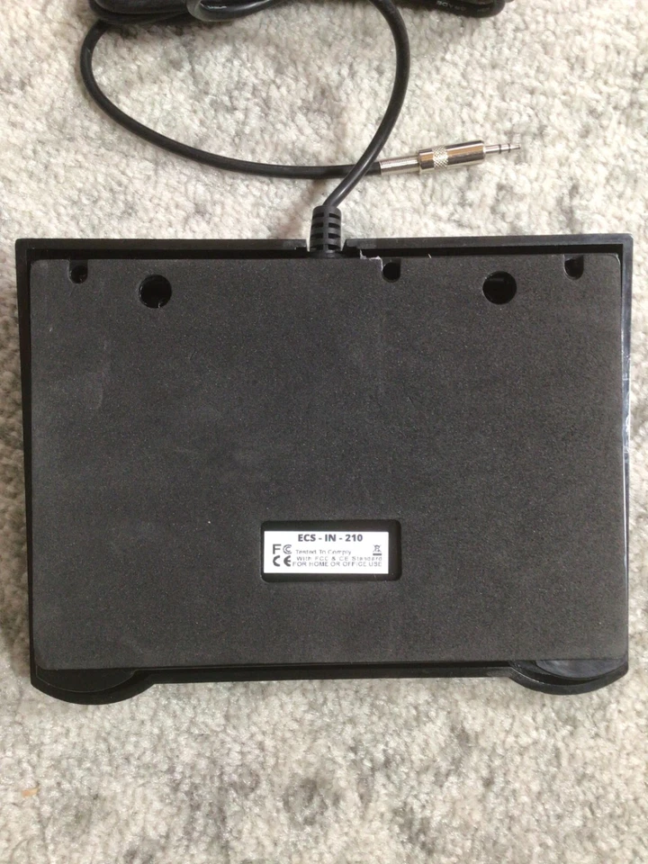 Control de pie de transcripción ECS-IN-USB-1, infinito, ergonómico - esfuerzo Foto 2 de 3