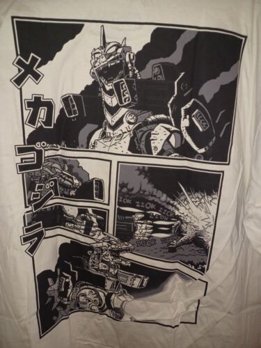 Godzilla Mechagodzilla Manga Double-Sided T-Shirt 3XL NEW w Tags Ripple Junction - Picture 3 of 7