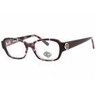 Harley Davidson Women's Eyeglasses Violet/Other Oval Full Rim Frame HD0567 083