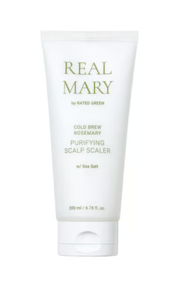 RATED GREEN Real Mary Purifying Scalp Scaler w / Sea Salt 200ml