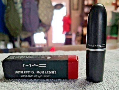 Rouge à Lèvres MAC Lustre Lipstick Teinte 502 Cockney 3g - Neuf Sous Emballage