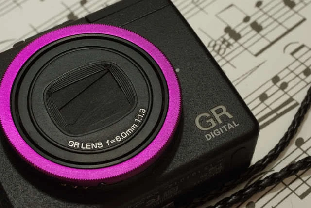 Custom Made Color Ring Cap for Ricoh GRD4 GRD3 model !!! 3 Color type !