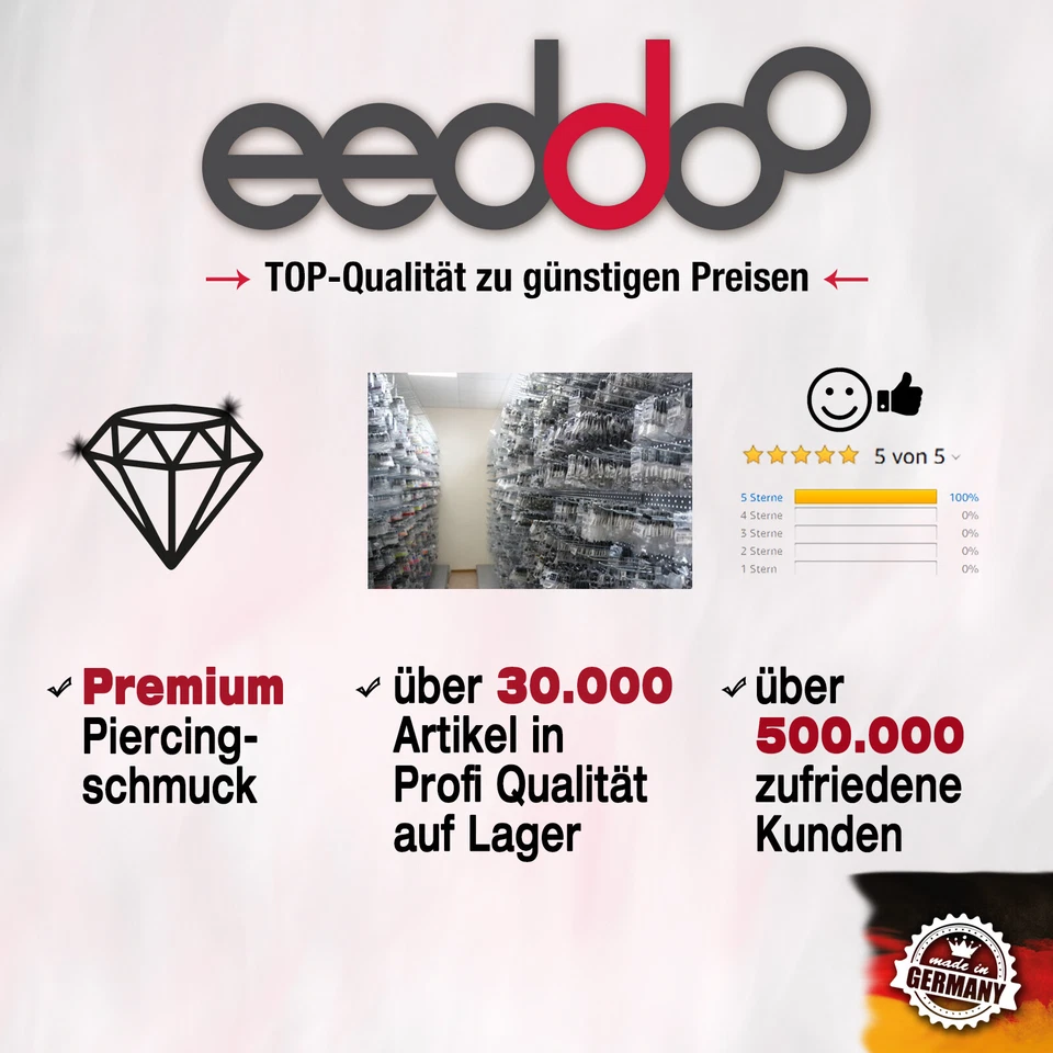 Anker Flesh Tunnel Silber ~~ 8Mm Bis 20 Mm Durchmesser ~~ Double Flared Piercing - Bild 2 von 4