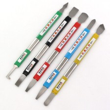 Metal Crowbar Prying Opening Repair Tool Mobile Phone Dual Heads Spudger Set