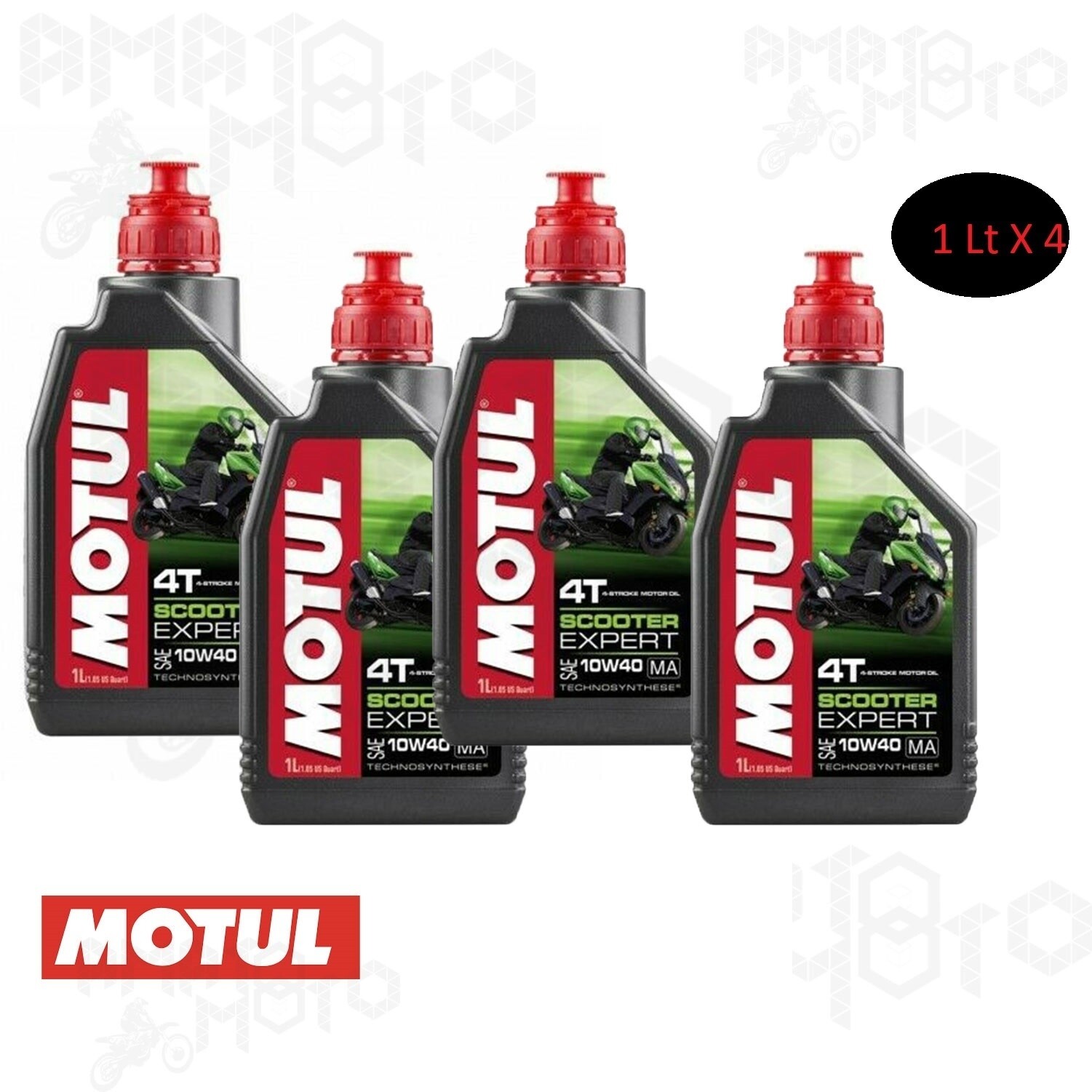OLIO MOTUL 4LT SCOOTER EXPERT 4T 10W-40 MA TECHNOSYNTHESE