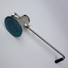 2-Pack Waste Drain Valve with Twist Handle 3-1/2" Sink Opening 1.5" M F, 2" M