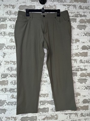NWT! Ash & Erie Olive Hybrid XYZ Pant - Size 33x25 - very nice