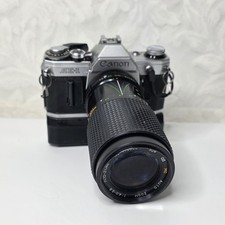 Canon AE-1 Program 35mm SLR w/70-210mm 4.0-5.6 Lens Film NOT TESTED