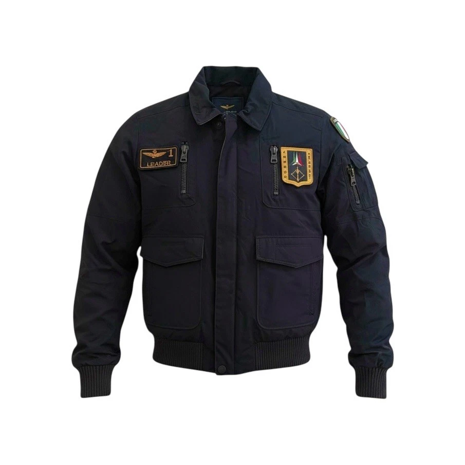 Duvet (blouson) Aeronautica Militare - Taille 50 - Bleu - Occasion Très Bon état