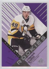 2016-17 SP Game Used Authentic Rookies Purple Dominik Simon #123 1p7o