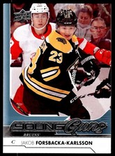 2017-18 UPPER DECK YOUNG GUNS Jakob Forsbacka-Karlsson Boston Bruins #235