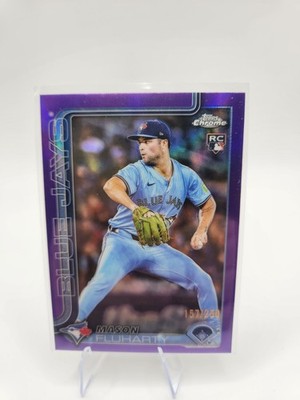 2025 Topps Chrome Update Series - Mason Fluharty #USC161 Purple Refractor /250