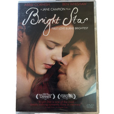 Bright Star DVD  Abbie Cornish Ben Whishaw Jane Campion John Keats Biopic