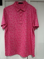 G/Fore Men  s Golf Paisley Polo Size Medium 