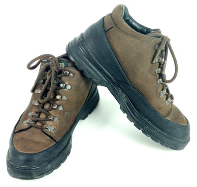 Mephisto Slacker Gore Tex Hiking Boots Womens 7.5 Trail Trekking Brown Leather