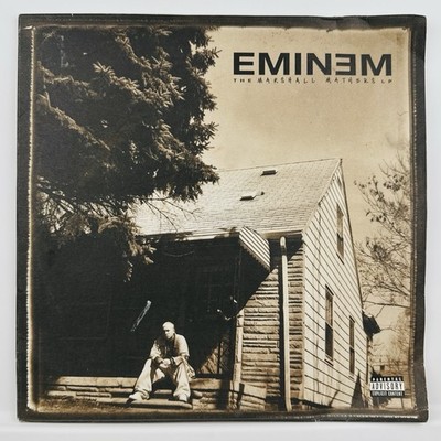 Eminem The Marshall Mathers LP 2LP 2000 Aftermath Hip Hop OG Press w/ Insert