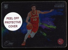 2024-25 Panini One and One Zaccharie Risacher Black Color Blast #1 Hawks