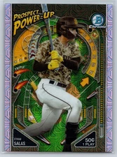 2024 Bowman #PP-11 Ethan Salas Prospect Power-Up Mojo Pink Refractors #/199