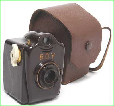 Vintage Bilora BOY 127 film Bakelite camera NOTTESTED