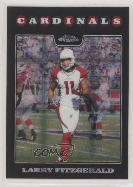 2008 Topps Chrome X-Fractor Larry Fitzgerald #TC86 h8k