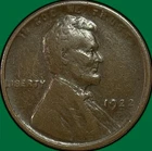 1922 No D Weak Reverse Lincoln Wheat Cent Very Fine VF Coin #37106