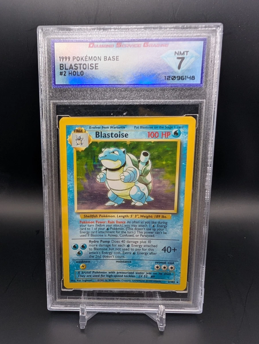 Pokémon TCG Base Set Grade 7 Individual Collectible Card Game