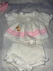 New ListingVintage Cabbage Patch Kids/Doll Clothes  White Duck Dress (236)