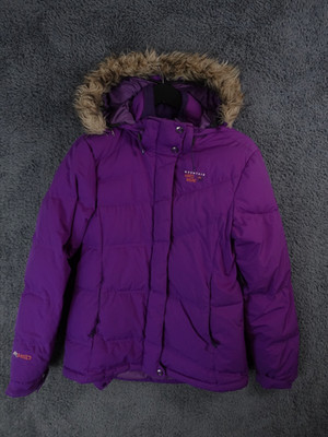 Mountain Hardwear Skijacke Damen klein lila Daunen Federn Puffer Outdoor