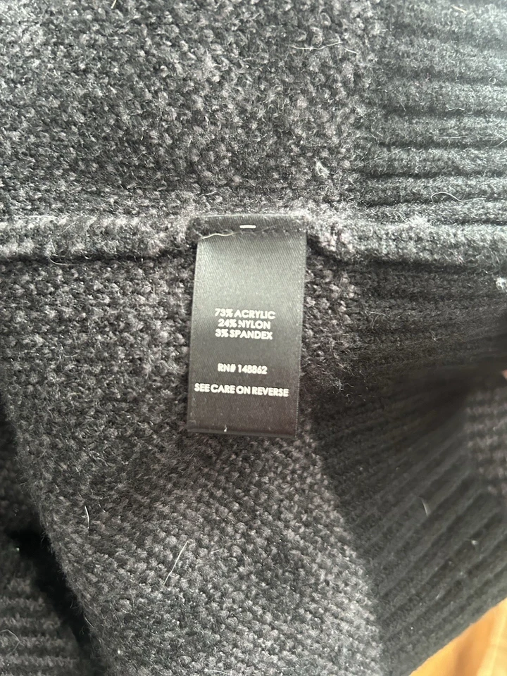 Torrid Plaid Oversized Full Button Coatigan Womens Size 2X Black Gray Comfort - Image 4 of 4