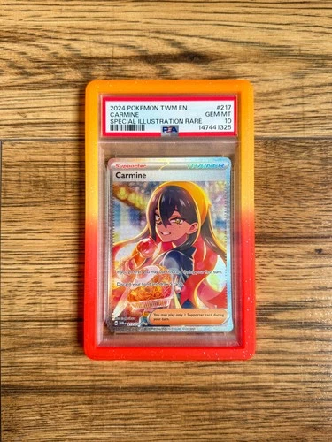 Carmine 217/167 PSA 10 Twilight Masquerade Pokemon Card