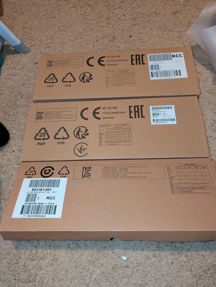 HP KU1469 SK2120 (803181001) Wired Keyboard (3) - Image 2 of 3