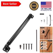Adjustable Tension 11-1/2" Self-Closing Gate Spring - Rust-Resistant Security