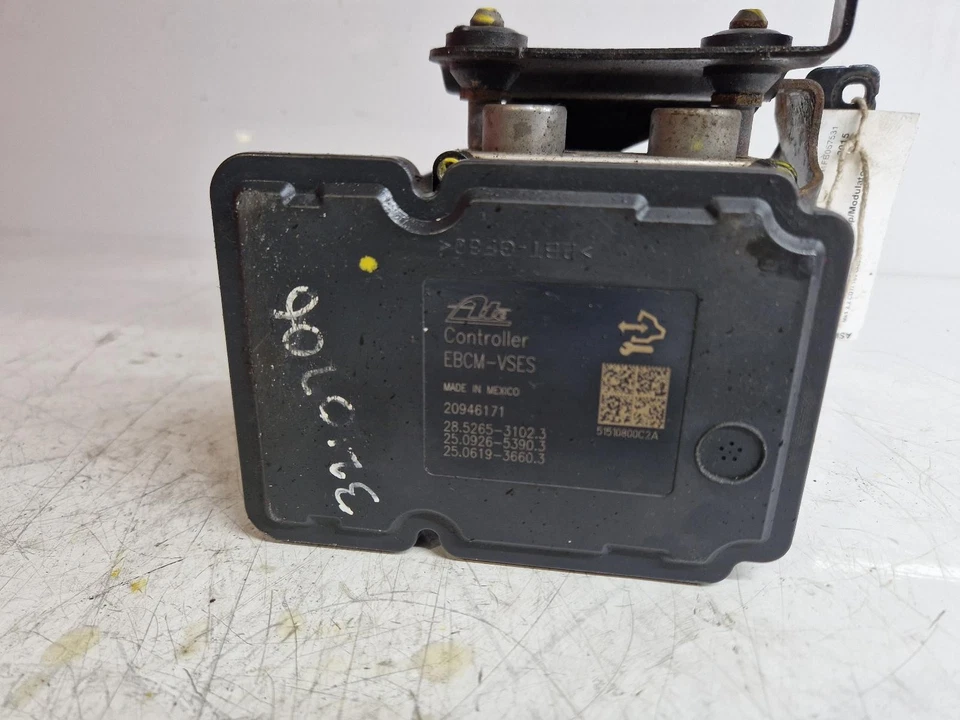 VAUXHALL ANTARA MK1 2015 ABS PUMP MODULATOR 2.2L DIESEL A22DM 20774268 - Image 3 of 4