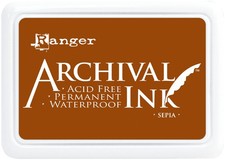Ranger Archival Ink Pad 0-Sepia