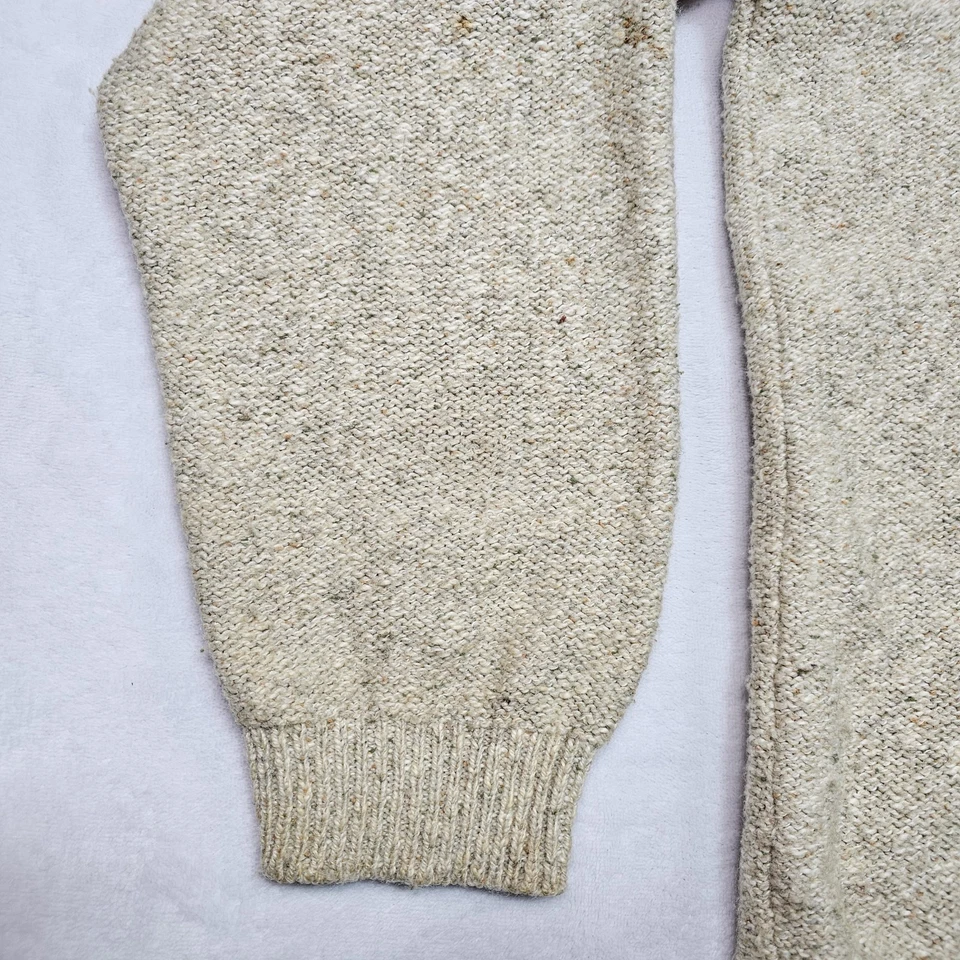 Suéter Henley The Territory Ahead L Lana Seda Abuelo Gorpcore Pullover Tejido Foto 4 de 4