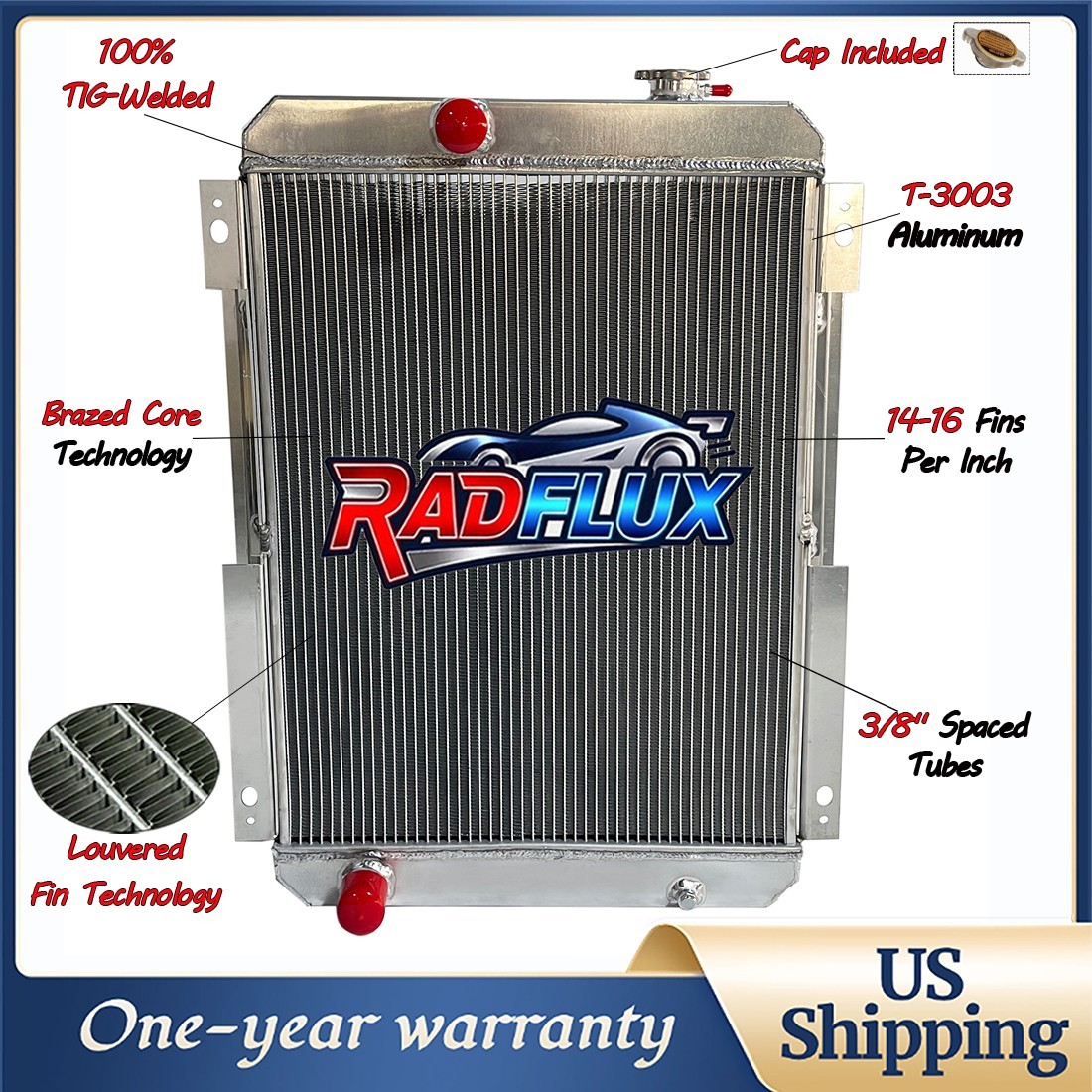 #6677783 6685048 Aluminum Radiator Fits for Bobcat 331 334 335 337 341 Excavator