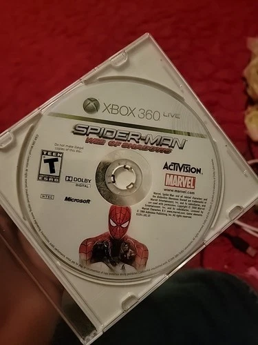 Spider Man Web of Shadows Xbox 360 Disc Only Tested