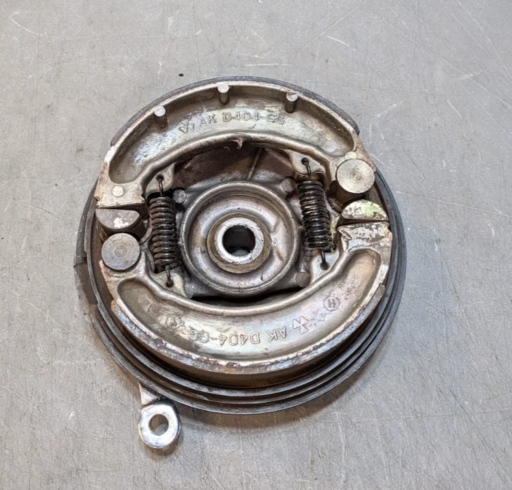 Zapatas de palanca de brazo de placa de freno delantera Honda XL500R Foto 3 de 3