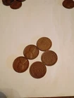 1948 San Francisco Mint Set Of Five Coins Lincoln Wheat Cent
