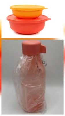 Tupperware Aloha Set (3)  1l, 450ml, und EcoEasy  Flasche 500 ml   NEU
