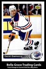 1992-93 Upper Deck Vincent Damphousse #307 Edmonton Oilers