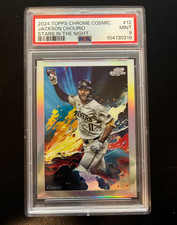 JACKSON CHOURIO - 2024 TOPPS COSMIC CHROME - STARS IN THE NIGHT - (RC) PSA 9