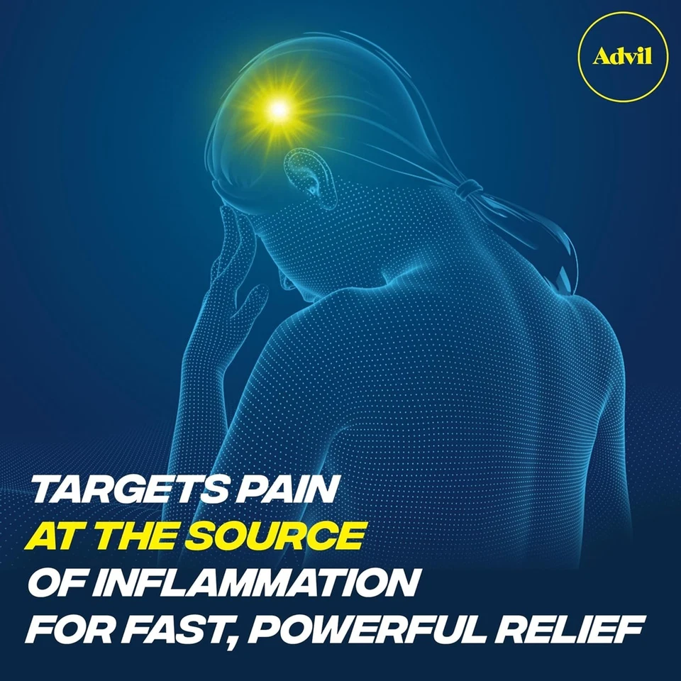 Advil Pain Relievers and Fever Reducer Coated Tablets 200 Mg Ibuprofen 50 CounT - Image 4 of 4