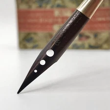 Joseph Gillott's 382 M Pen Nib - Antique Dip Pen Nib Purple