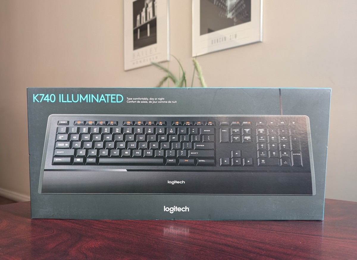 New & Sealed Logitech K740 Illuminated Wired Keyboard (920-000914