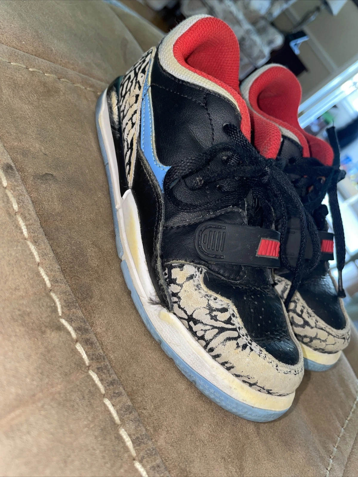 Nike Air Jordan 13c nero basso rosso usatozi ragazzi